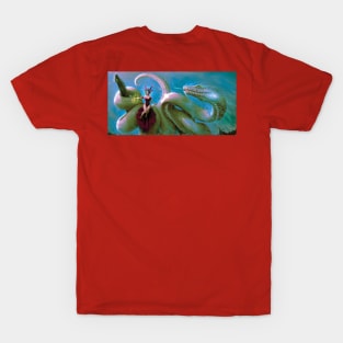 Snake Guardian and Girl T-Shirt